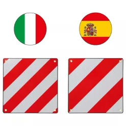 Markeringsbord Italië en Spanje