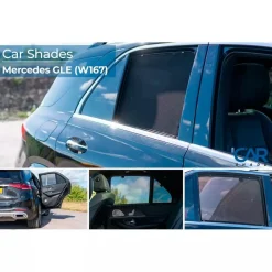 Mercedes GLE (W167) 2019 - Zonneschermen achterportieren
