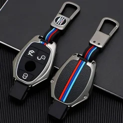 Metalen Sleutelhoesje voor Mercedes grijs A3