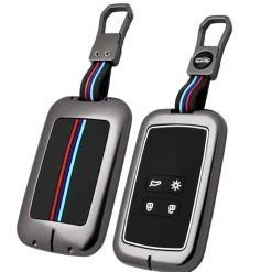 Metalen Sleutelhoesje voor Dacia grijs B