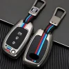 Metalen Sleutelhoesje voor Hyundai grijs B3