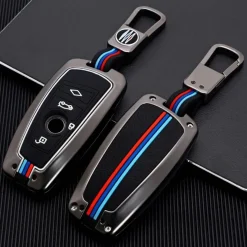 Metalen Sleutelhoesje voor Bmw grijs A4
