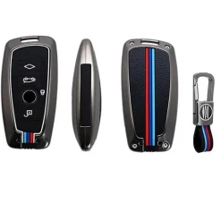 Metalen Sleutelhoesje voor Bmw grijs A4