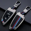 Metalen Sleutelhoesje voor Bmw grijs B4A