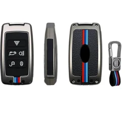 Metalen Sleutelhoesje voor Landrover grijs B5