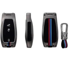 Metalen Sleutelhoesje voor Mercedes grijs B3