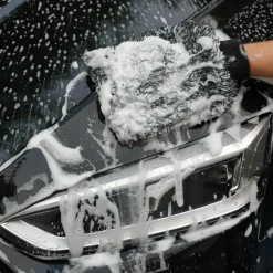 Microvezel Autowashandschoen Zwart