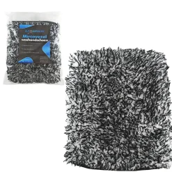 Microvezel Autowashandschoen Zwart