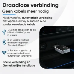 Mini 2-in-1 CarPlay & Android Auto Dongle V2