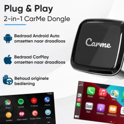 Mini 2-in-1 CarPlay & Android Auto Dongle V3