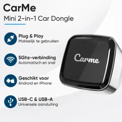 Mini 2-in-1 CarPlay & Android Auto Dongle V3