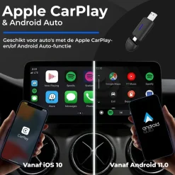 Mini 2-in-1 CarPlay & Android Auto Dongle