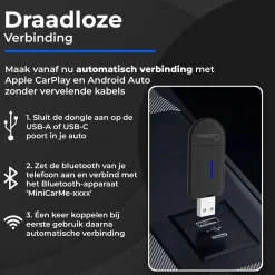 Mini 2-in-1 CarPlay & Android Auto Dongle
