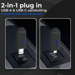 Mini 2-in-1 CarPlay & Android Auto Dongle
