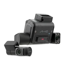 MiSentry 12T Full-HD triple dashcam - 4G