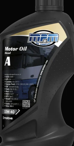 Motorolie 10w40 diesel premium synthetic | 1