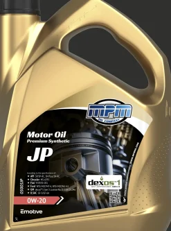 Motorolie 0w20 jp premium synthetic | 5 liter