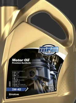 Motorolie 5w40 premium synthetic | 5 liter |