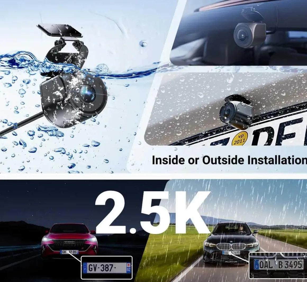 N4 Pro S Cloud 3CH 4K Wifi GPS dashcam