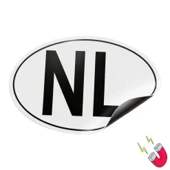 NL sticker magneet landcode