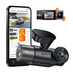 N2X Cloud 2K Wifi GPS dashcam