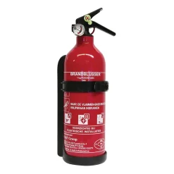 Poeder Brandblusser 1KG met Manometer A/B/C