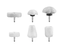 Polijstkoppen voor boormachines - set van 6