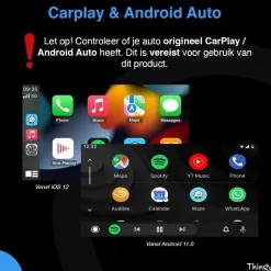Premium 2-in-1 CarPlay & Android Auto Dongle
