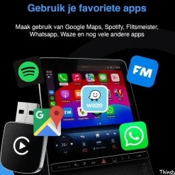 Premium 2-in-1 CarPlay & Android Auto Dongle