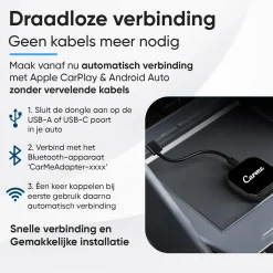Premium 2-in-1 CarPlay & Android Auto Dongle