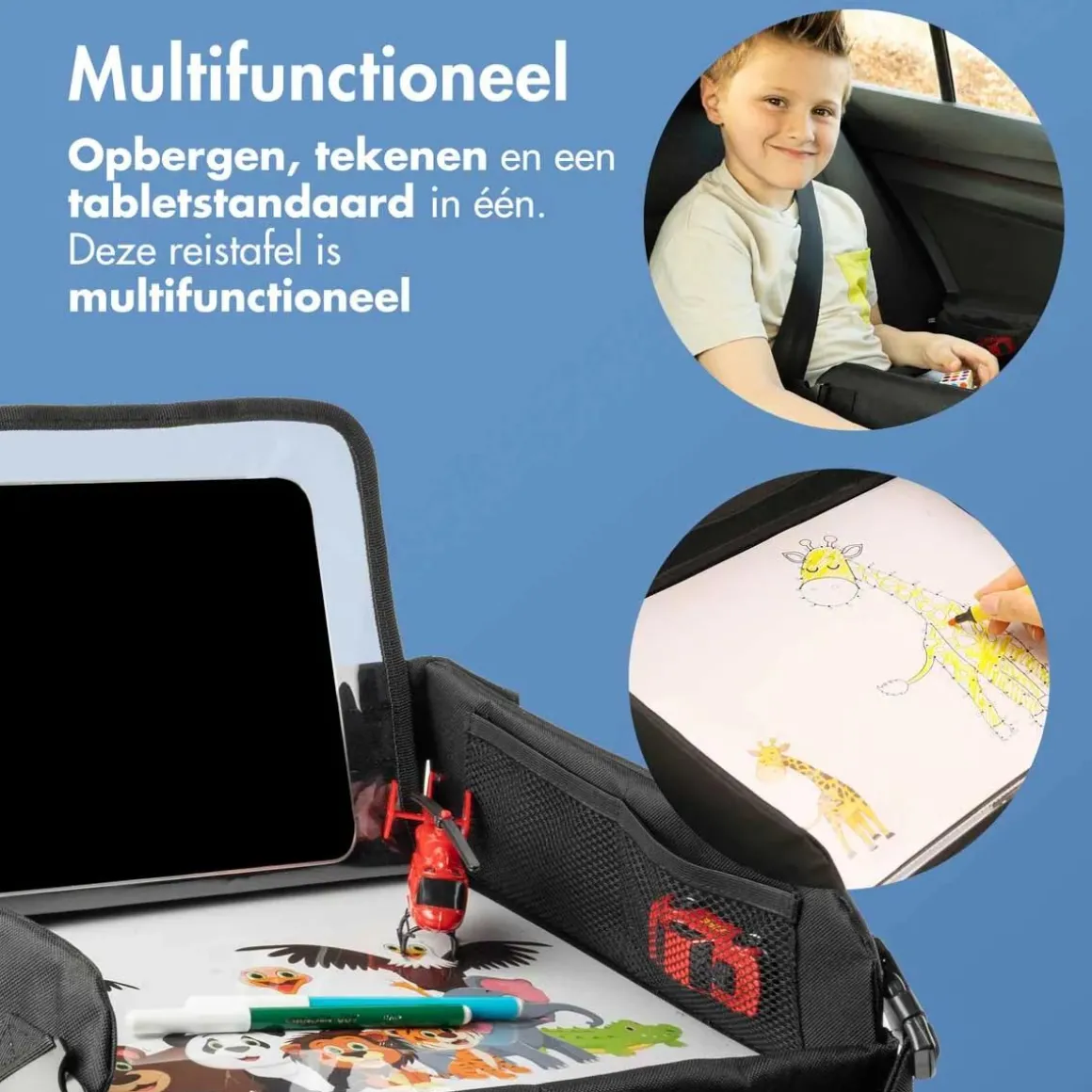 Reistafel met Tablethouder