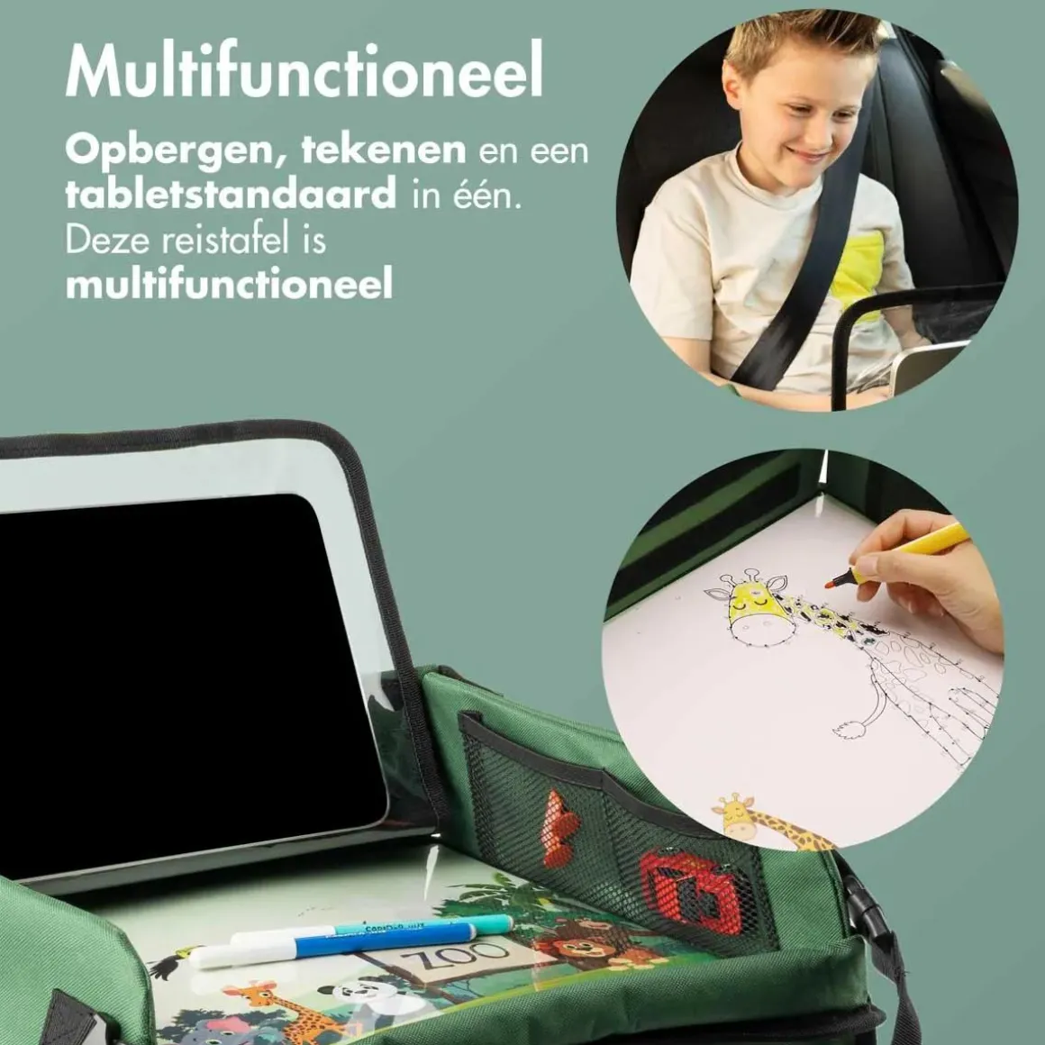 Reistafel met Tablethouder