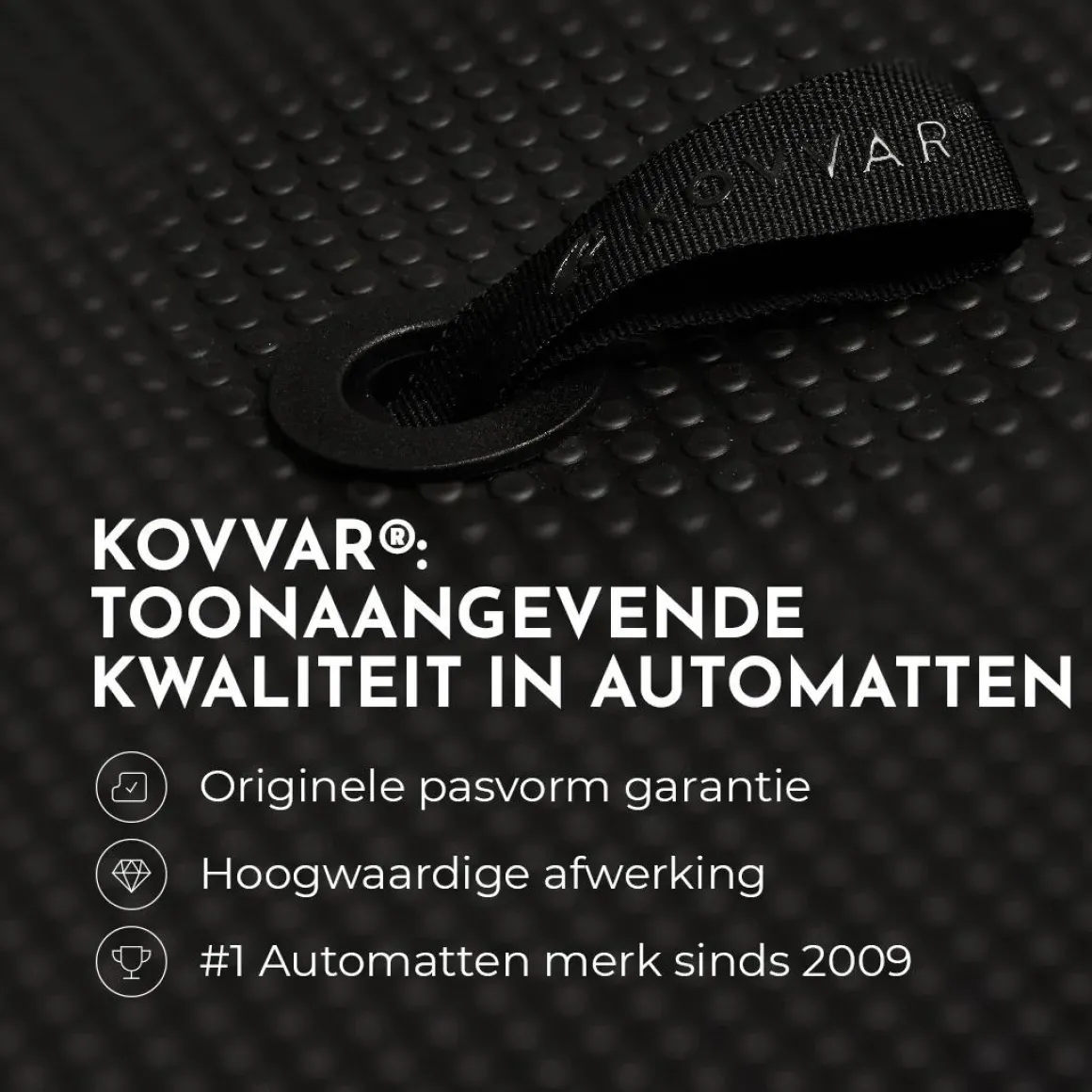 Rubber Kofferbakmat voor Volkswagen Fox