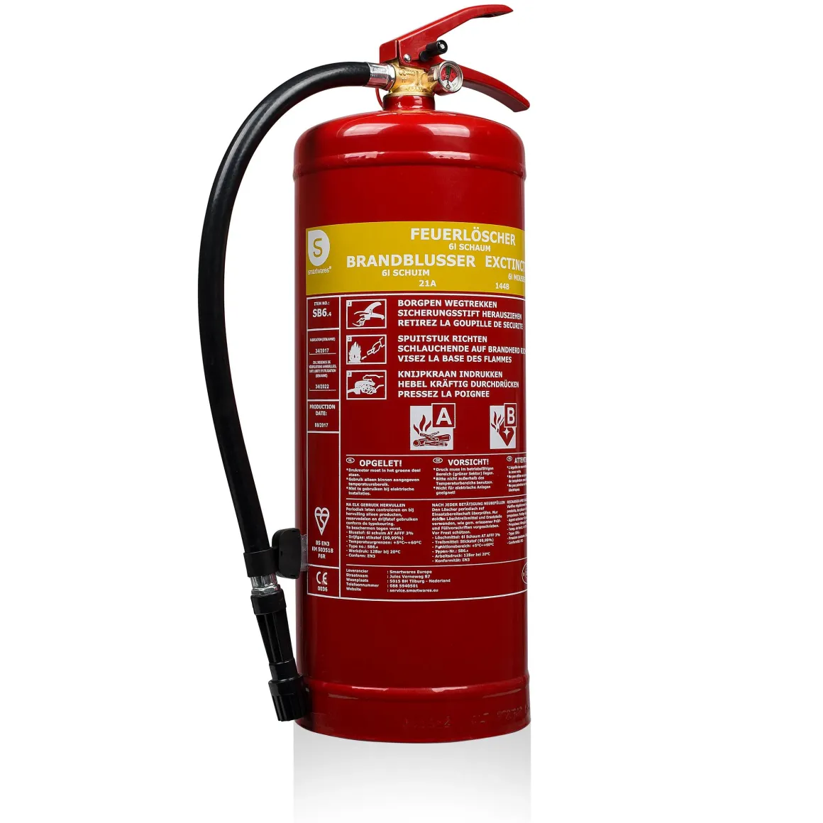 SB6 Brandblusser – 6L