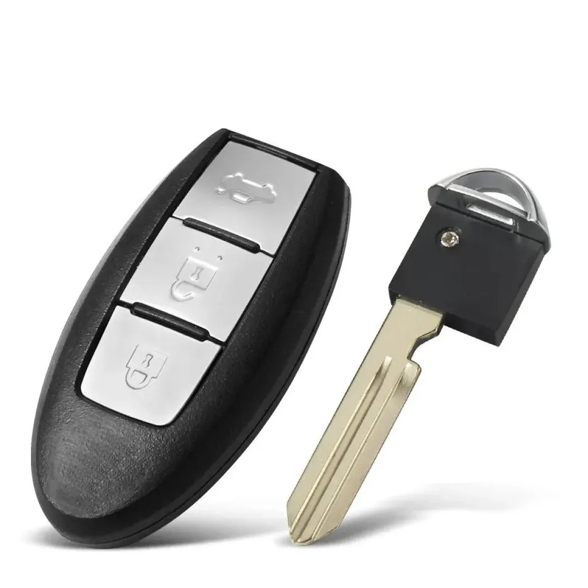 Sleutelbehuizing 3 knops geschikt voor Nissan