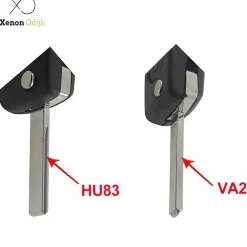Sleutelbehuizing 3 knops geschikt voor Peugeot