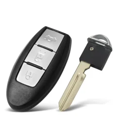 Sleutelbehuizing 3 knops geschikt voor Nissan