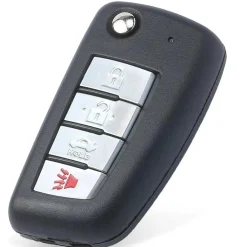 Sleutelbehuizing 4 knops geschikt voor Nissan