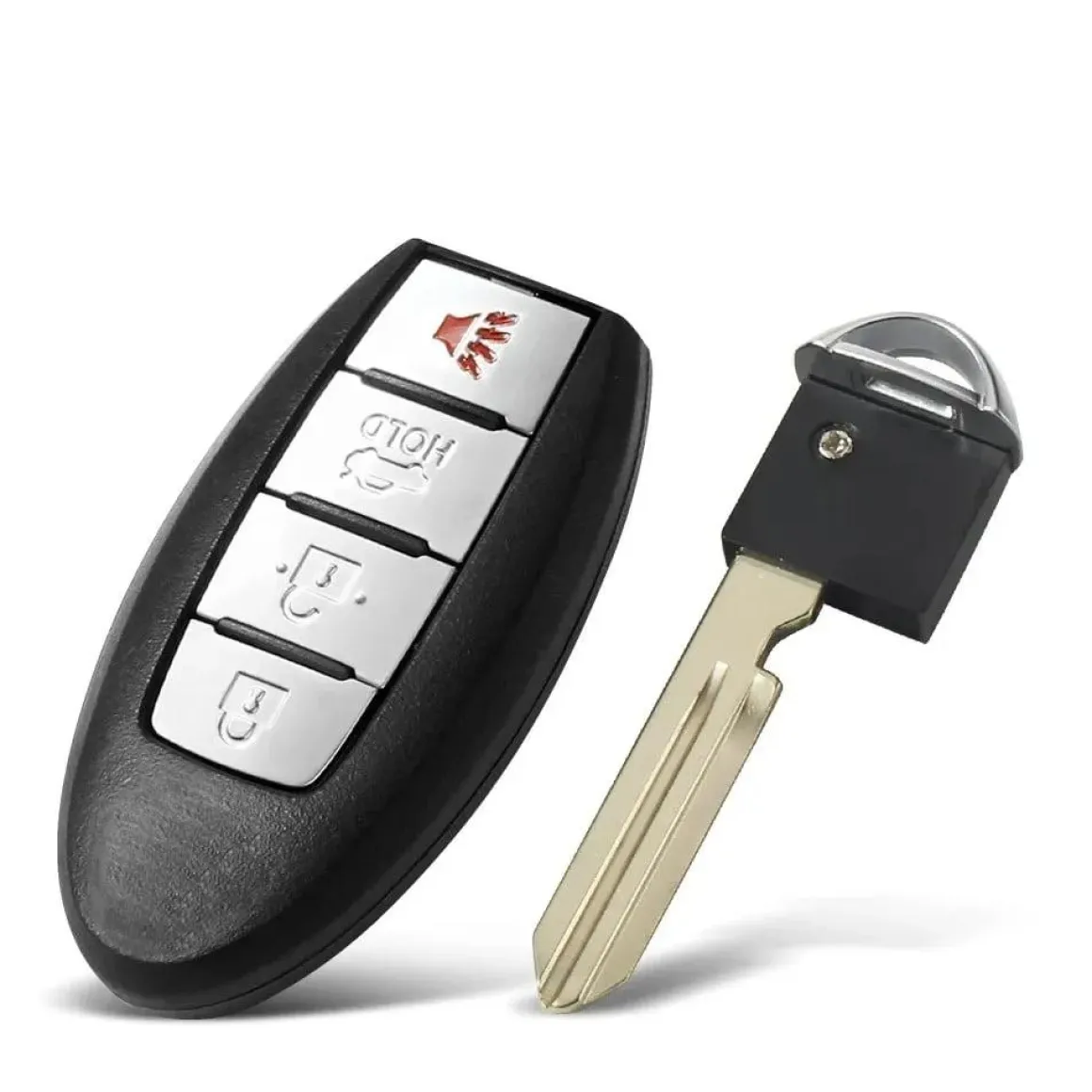 Sleutelbehuizing 4 knops geschikt voor Nissan