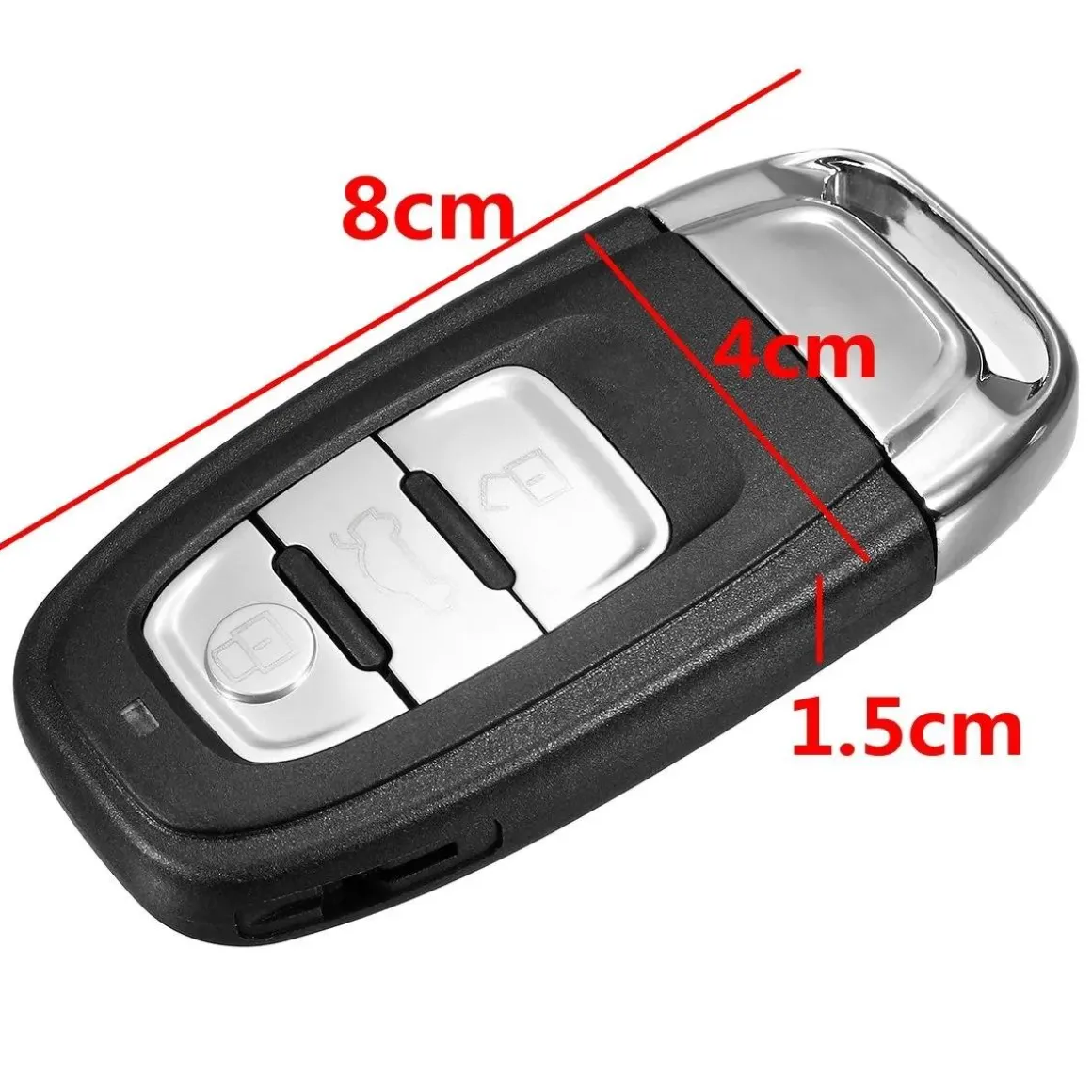 Sleutelbehuizing geschikt voor Audi