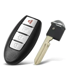 Sleutelbehuizing geschikt voor Nissan