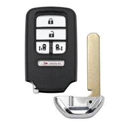Smart key behuizing 4 knops geschikt voor Honda