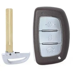 Smart key behuizing 3 knops geschikt voor Hyundai