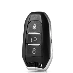 Smart key behuizing 3 knops geschikt voor Peugeot