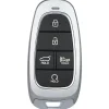 Smart key behuizing 5 knops geschikt voor Hyundai
