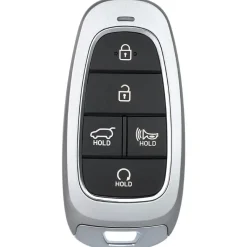 Smart key behuizing 5 knops geschikt voor Hyundai