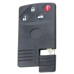Smart key behuizing 4 knops geschikt voor Mazda