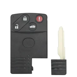 Smart key behuizing 4 knops geschikt voor Mazda