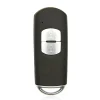 Smart key behuizing 2 knops geschikt voor Mazda
