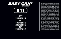 Sneeuwkettingen - Easy Grip- EG-E11